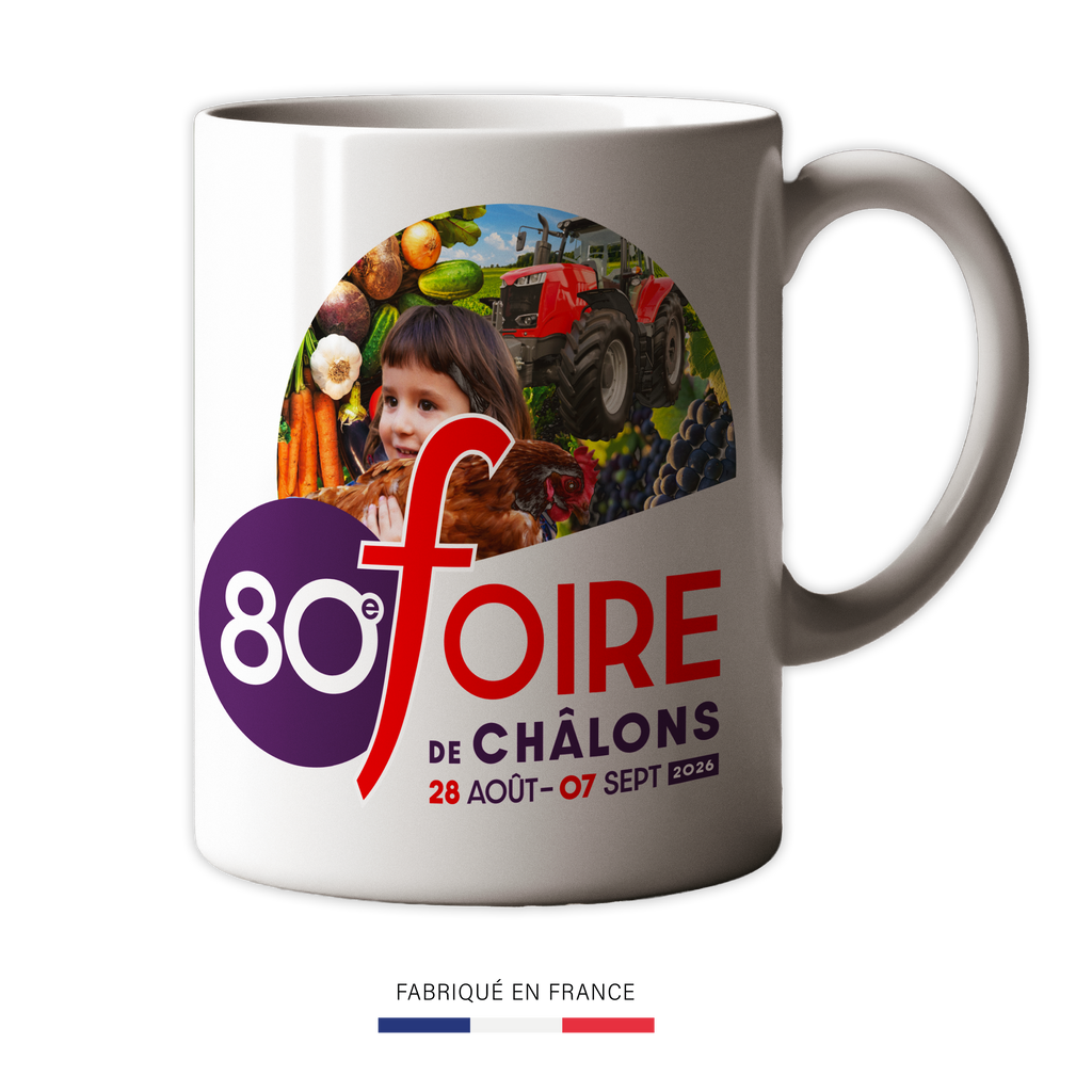 Mug "80e foire de Châlons"