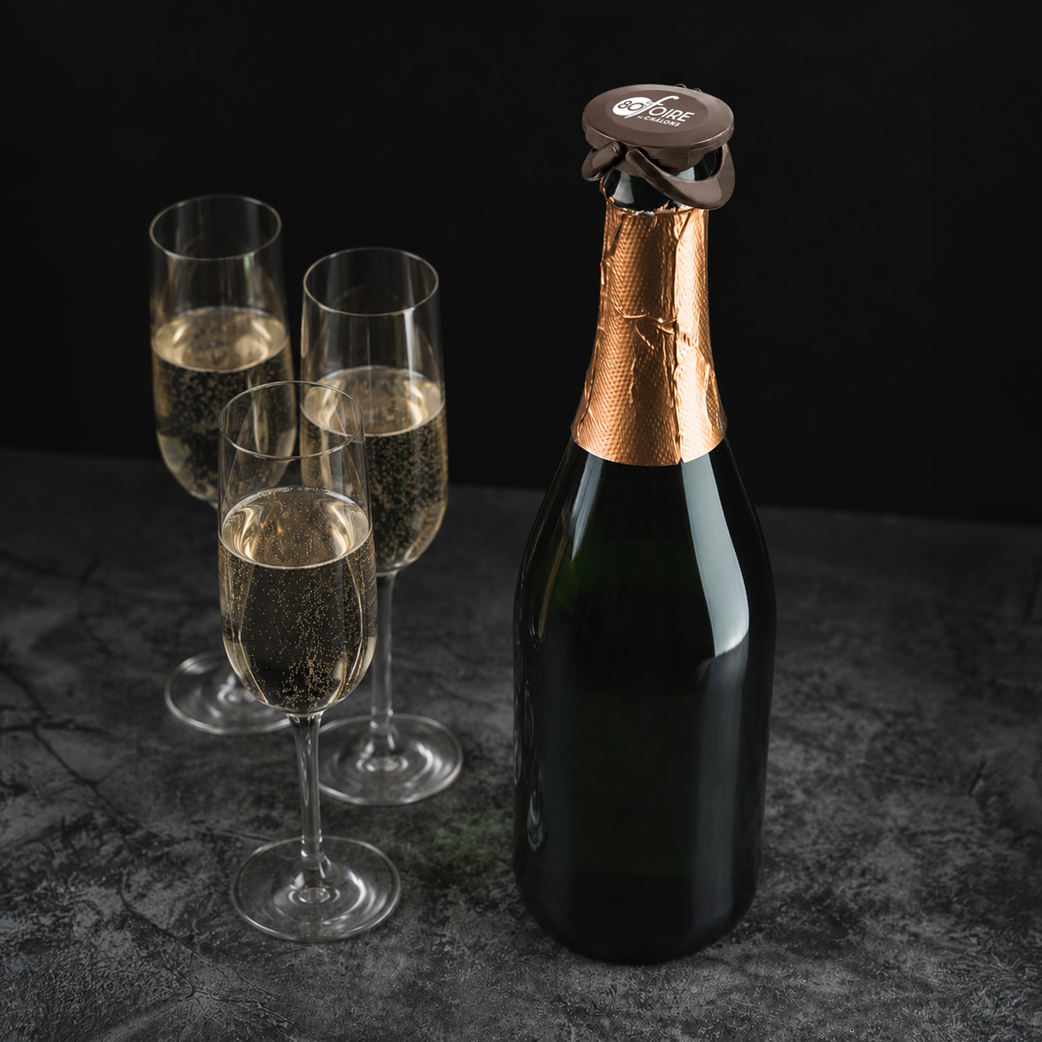 Bouchon de champagne "80e foire de Châlons"