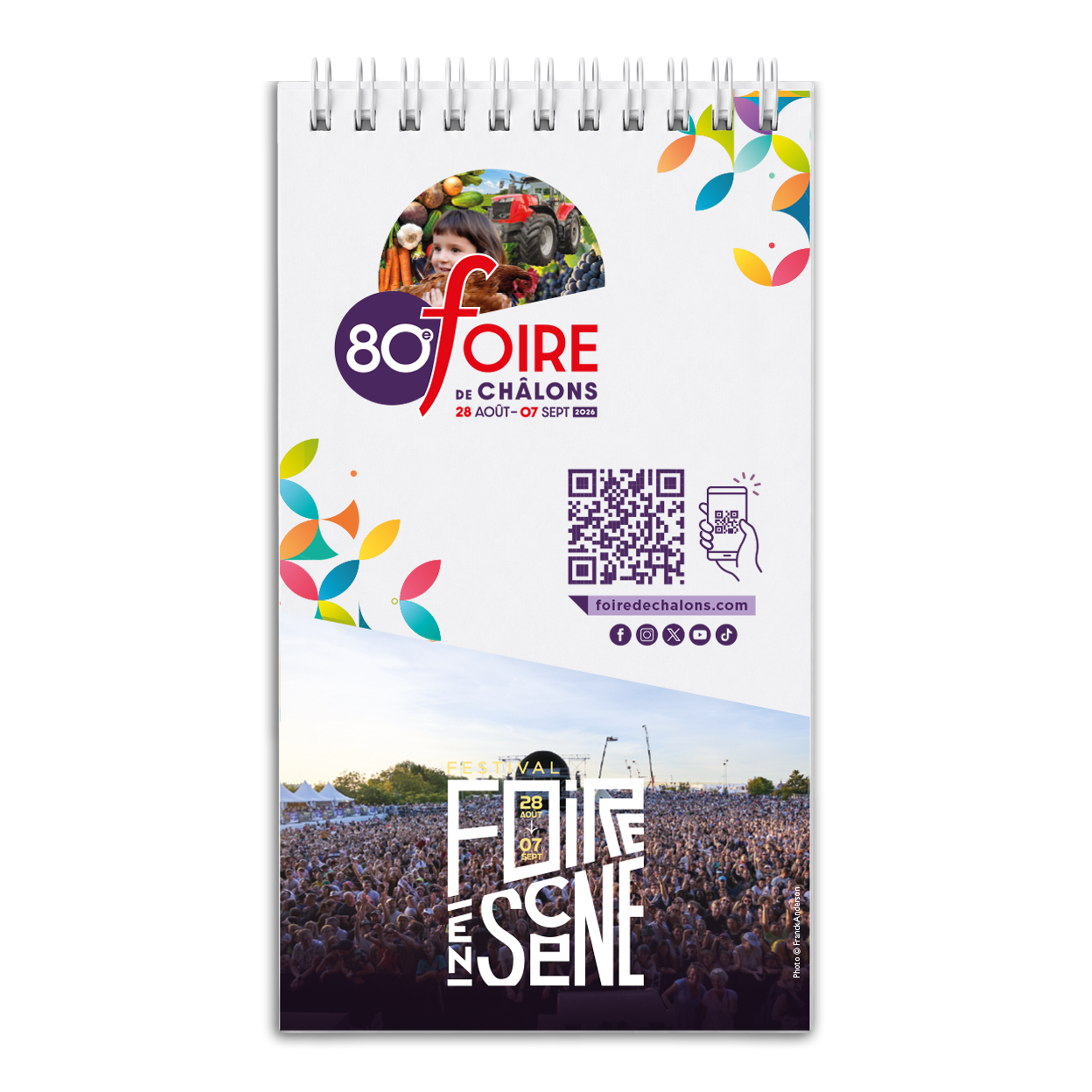 Carnet de notes "80e foire de Châlons"