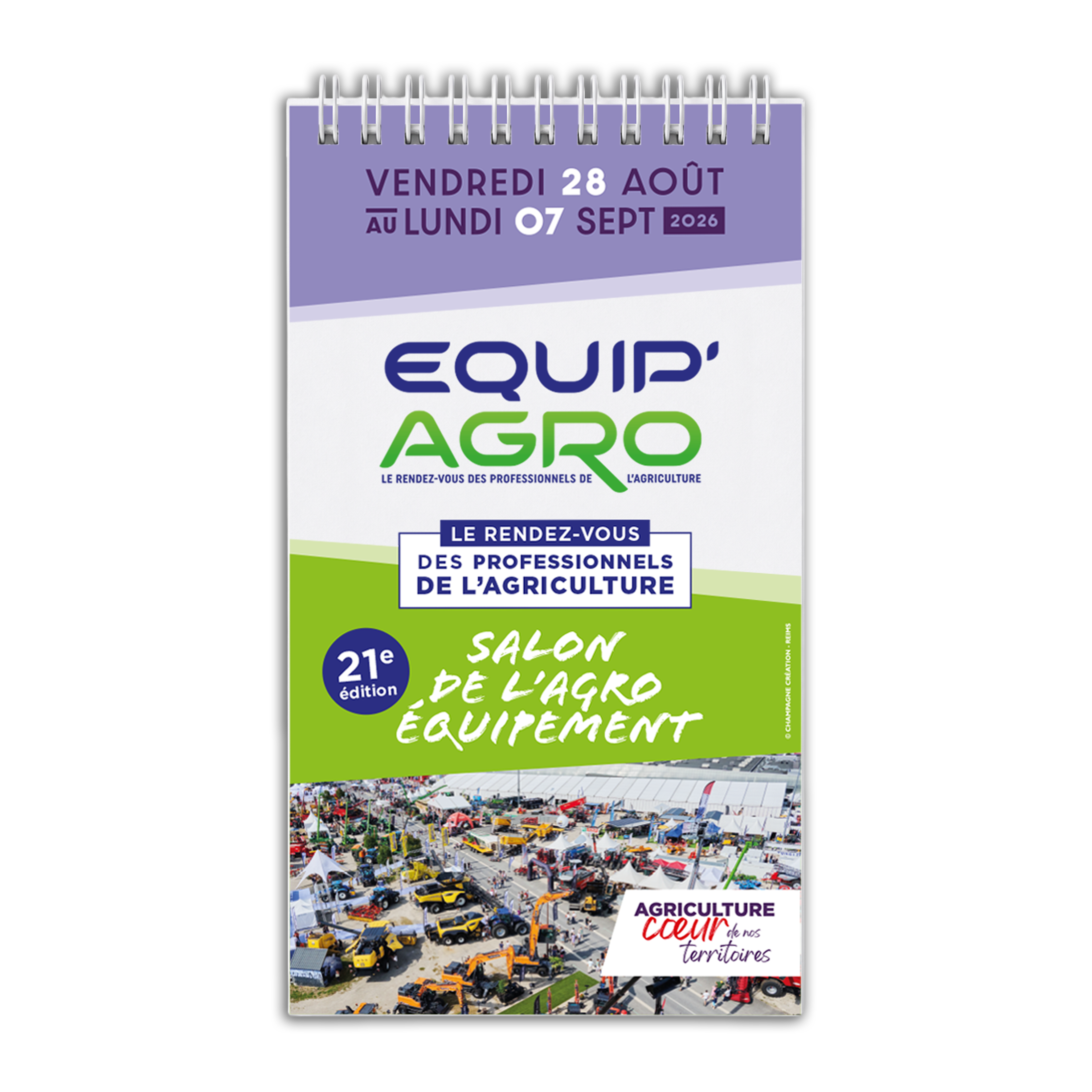 Carnet de notes "80e foire de Châlons"