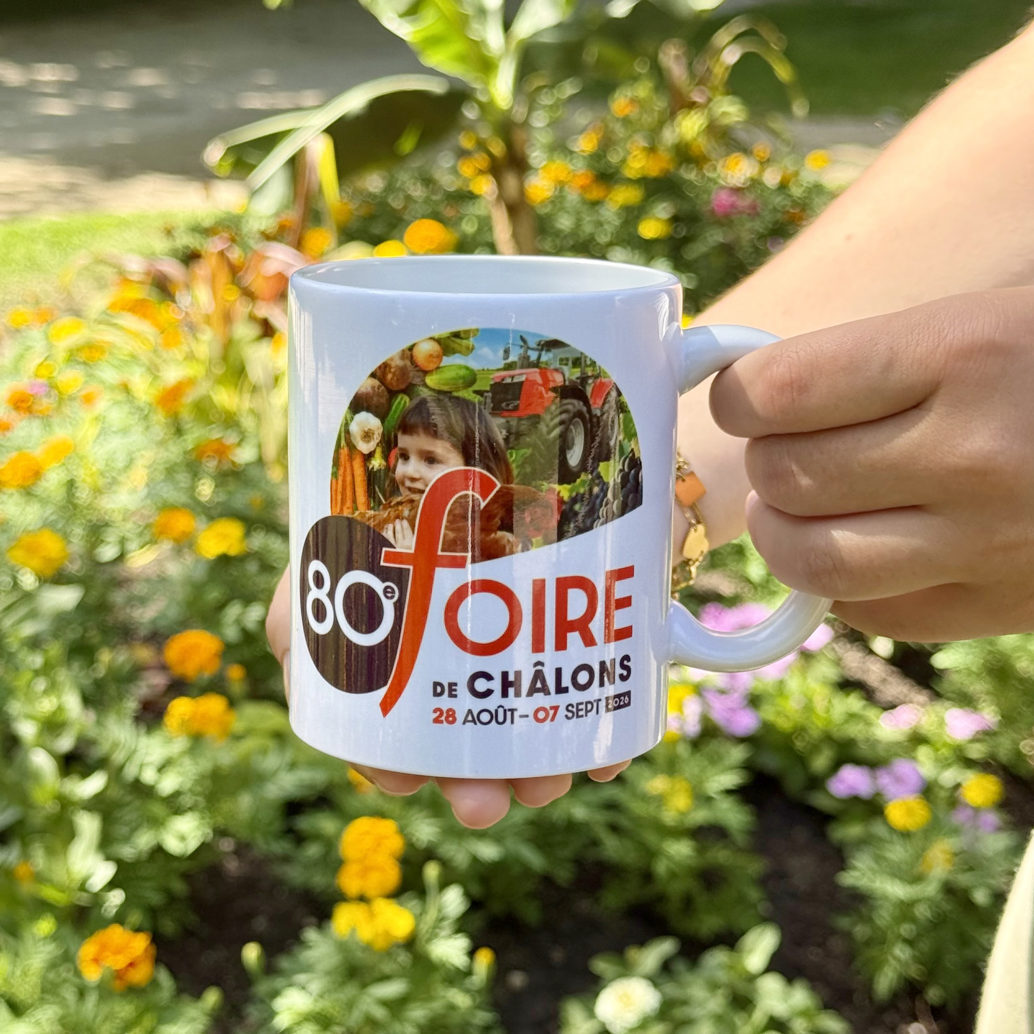 Mug "80e foire de Châlons"